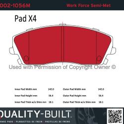 QUALITY-BUILT 10021056M