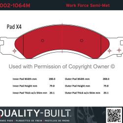 QUALITY-BUILT 10021064M