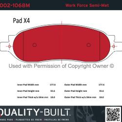 QUALITY-BUILT 10021068M