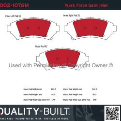 QUALITY-BUILT 10021076M