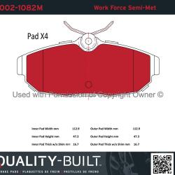 QUALITY-BUILT 10021082M