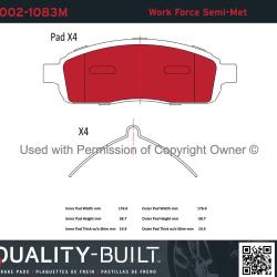 QUALITY-BUILT 10021083M