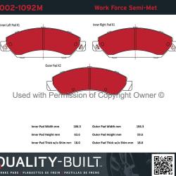 QUALITY-BUILT 10021092M