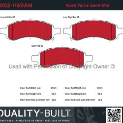 QUALITY-BUILT 10021169AM