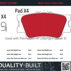 QUALITY-BUILT 10021212M