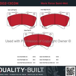 QUALITY-BUILT 10021303M