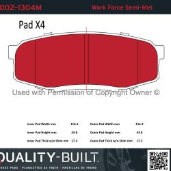 QUALITY-BUILT 10021304M