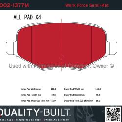 QUALITY-BUILT 10021377M