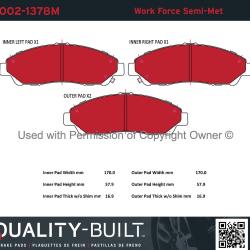 QUALITY-BUILT 10021378M