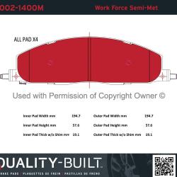 QUALITY-BUILT 10021400M