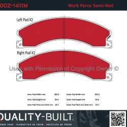 QUALITY-BUILT 10021411M