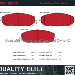 QUALITY-BUILT 10021509M