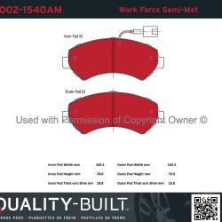 QUALITY-BUILT 10021540AM