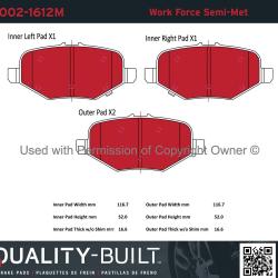 QUALITY-BUILT 10021612M