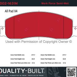 QUALITY-BUILT 10021631M
