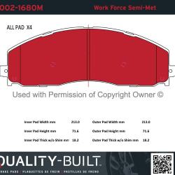 QUALITY-BUILT 10021680M