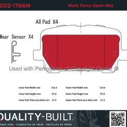 QUALITY-BUILT 10021766M