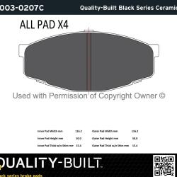 QUALITY-BUILT 10030207C