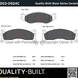 QUALITY-BUILT 10030524C