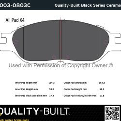 QUALITY-BUILT 10030803C