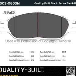 QUALITY-BUILT 10030803M