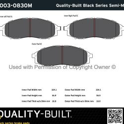 QUALITY-BUILT 10030830M