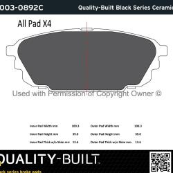 QUALITY-BUILT 10030892C