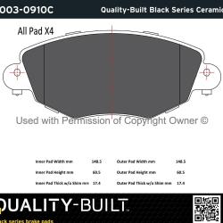 QUALITY-BUILT 10030910C