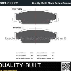 QUALITY-BUILT 10030922C