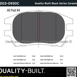 QUALITY-BUILT 10030930C