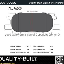 QUALITY-BUILT 10030996C