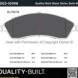 QUALITY-BUILT 10031019M