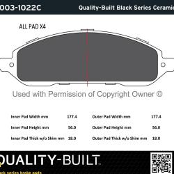 QUALITY-BUILT 10031022C