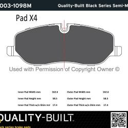 QUALITY-BUILT 10031098M