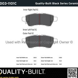 QUALITY-BUILT 10031101C