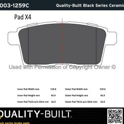 QUALITY-BUILT 10031259C