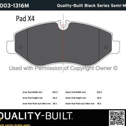 QUALITY-BUILT 10031316M