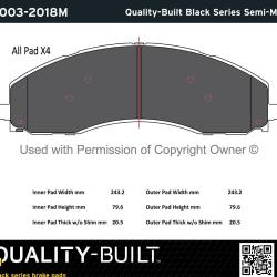 QUALITY-BUILT 10032018M