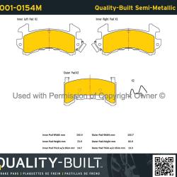 QUALITY-BUILT 10010154M