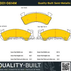 QUALITY-BUILT 10010614M