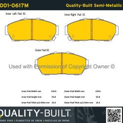 QUALITY-BUILT 10010617M