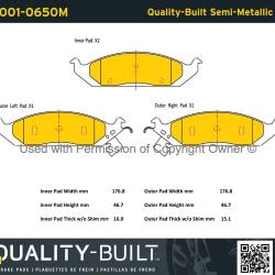 QUALITY-BUILT 10010650M