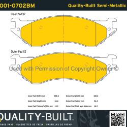 QUALITY-BUILT 10010702BM