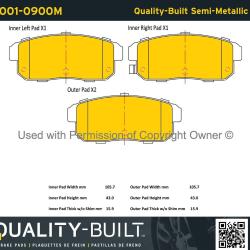 QUALITY-BUILT 10010900M