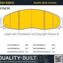 QUALITY-BUILT 10010921C