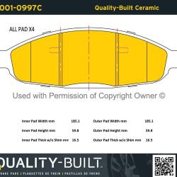 QUALITY-BUILT 10010997C