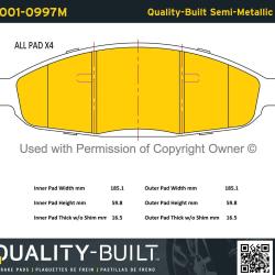 QUALITY-BUILT 10010997M