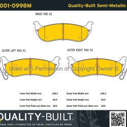 QUALITY-BUILT 10010998M