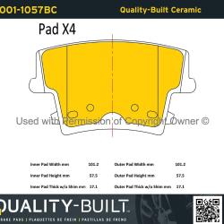 QUALITY-BUILT 10011057BC