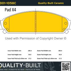 QUALITY-BUILT 10011058C